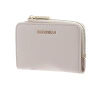 Coccinelle Leder Kartenetui Metallic Soft Credit Card Holder Lambskin White Creme