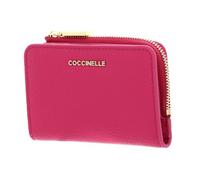 Coccinelle Leder Kartenetui Metallic Soft Credit Card Holder New Fucsia pink