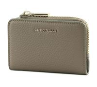 Coccinelle Leder Kartenetui Metallic Soft Credit Card Holder Warm Taupe