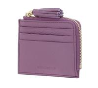 Coccinelle Leder Kartenetui Tassel Credit Card Holder Jellyfish violett