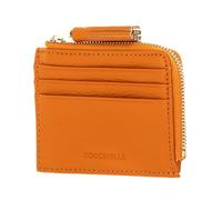 Coccinelle Leder Kartenetui Tassel Credit Card Holder Resina Terracotta