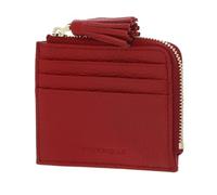 Coccinelle Leder Kartenetui Tassel Credit Card Holder Scarlet rot