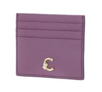 Coccinelle Leder Kartenhalter C-Me Document Holder Grained Leather Jellyfish violett