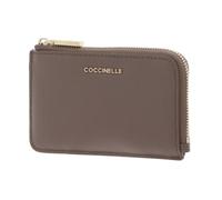 COCCINELLE Metallic Soft Card Holder Warm Taupe