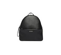 Coccinelle Rucksack Nory genarbtes Leder Schwarz Damen 9L