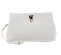 Coccinelle Leder Schultertasche Beat Clutch Handbag Grained Leather Coconut Milk creme