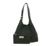 Coccinelle Leder Schultertasche C-Easy Shopper Garden Green tannengrün