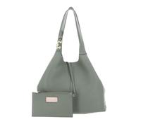 Coccinelle Leder Schultertasche C-Easy Shopper Greenery mint