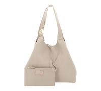 Coccinelle C-Easy Beuteltasche sand, genarbtes Rindsleder, Damen