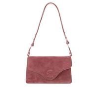 Coccinelle Leder Schultertasche C-Me Softy Shoulder Bag Suede Le. / Grained Le. Wint. Rose/W. Ros beere