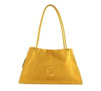 Coccinelle Leder Schultertasche Dulse Suede Shoulderbag Soleado/Soleado gelb