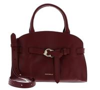 Coccinelle Leder Schultertasche Handtasche Sabine Handbag Ribes beere