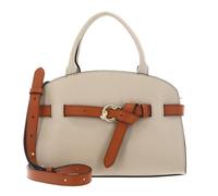 Coccinelle Leder Schultertasche Handtasche Sabine New Tric Handbag Sandshell/Pearl/Crab beige