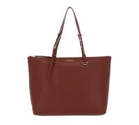 Coccinelle Leder Schultertasche Shopper Lea Shoulder Bag Brule braun