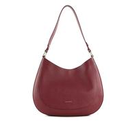 Coccinelle Leder Schultertasche Sole Handbag Bottalatino Leather Garnet Red dunkelrot