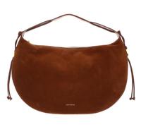Coccinelle Thess Schultertasche Leder 45 cm braun