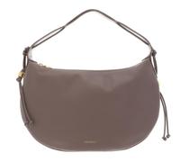 COCCINELLE Thess Shoulder Bag Grained Leather Warm Taupe
