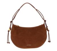 Coccinelle Schultertasche Thess Leder 38 cm braun
