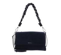 COCCINELLE Boheme Shoulder Bag Suede Leather / Grained Lea. Midn. Bl / Midn. Bl