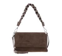 Coccinelle Leder Schultertasche Umhängetasche Boheme Shoulder Bag Suede Leather/Grained Lea. Warm Ta/Warm Ta taupe