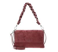 Coccinelle Leder Schultertasche Umhängetasche Boheme Shoulder Bag Suede Leather/Grained Lea. Wint. Rose/W. Ros beere