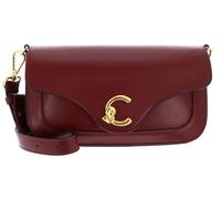 Coccinelle Leder Schultertasche Umhängetasche C-Me Calf Shoulder Bag Ribes beere