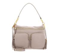 Coccinelle Leder Schultertasche Umhängetasche Hyle Handbag Grained Leather Powder Pink beige