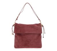 Coccinelle Leder Schultertasche Umhängetasche Lidia Suede Le. / Smooth Le. Shoulderbag Wint. Rose/W. Ros mauve