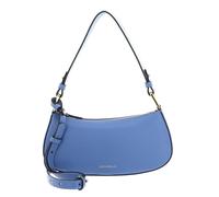Coccinelle Leder Schultertasche Umhängetasche Merveille Mini Bag Azul blau