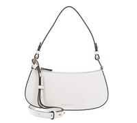 Coccinelle Leder Schultertasche Umhängetasche Merveille Mini Bag Blanco creme