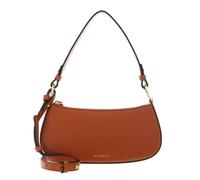 Coccinelle Leder Schultertasche Umhängetasche Merveille Mini Bag Crab hellbraun
