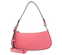Coccinelle Leder Schultertasche Umhängetasche Merveille Mini Bag Hyper Pink koralle