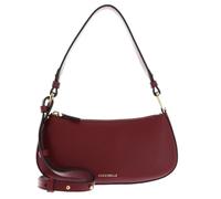 Coccinelle Leder Schultertasche Umhängetasche Merveille Mini Bag Ribes beere