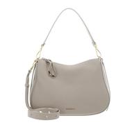 Coccinelle Leder Schultertasche Umhängetasche Nory Handbag Grained Leather Eucalipto grüngrau