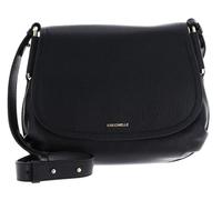 Coccinelle Handtasche Rebekka – genarbtes Leder – Schwarz