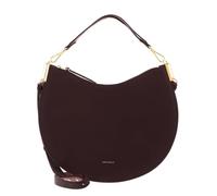 Coccinelle Leder Schultertasche Umhängetasche Sunup Handbag Double Grainy Leather Berry/Wint. Rose dunkelviolett