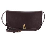 Coccinelle Leder Umhängetasche Abendtasche Magie Mini Bag Darkbrown dunkelbraun