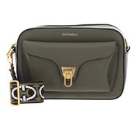 COCCINELLE Beat Soft Ribb Crossbody Bag Grained Leather Laurel Green