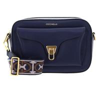 Coccinelle Beat Soft Ribb Umhängetasche Leder 21 cm royal blue (TAS024300)