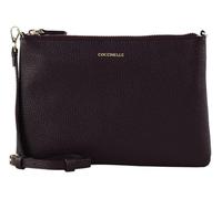 Coccinelle Leder Umhängetasche Best Crossbody Bag Prune dunkelviolett
