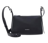 Coccinelle Bishop Umhängetasche Leder 22 cm noir (TAS018056) schwarz