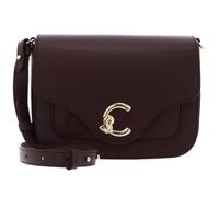 COCCINELLE C-Me Crossbody Bag Grained Leather Berry
