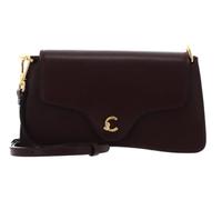 COCCINELLE C-Me Calf Hi-Tech Crossbody Bag Berry