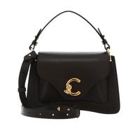 Coccinelle Leder Umhängetasche Handtasche C-Me Calf Handbag Smooth Leather Fango dunkelgrün