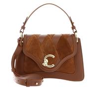 Coccinelle Leder Umhängetasche Handtasche C-Me N.Geo.Pat Handbag Cognac/Cognac hellbraun