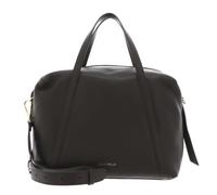 Coccinelle Leder Umhängetasche Handtasche Nory Grained Leather Handbag Berry dunkelviolett
