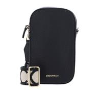 Coccinelle Leder Umhängetasche Handytasche Tebe Hi-Tech Accessoire Grained Leather