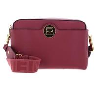 Coccinelle Leder Umhängetasche Liya Signature Crossbody Grained Leather Rosewood beere