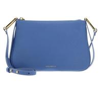 Coccinelle Leder Umhängetasche Magie Mini Bag Grained Leather Azul blau