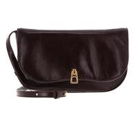 Coccinelle Leder Umhängetasche Magie Rock Mini Bag Darkbrown dunkelbraun